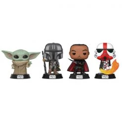Gametraders Rouse Hill Pop Vinyls Star Wars: The Mandalorian - US Exclusive Pop! Vinyl 4-pack