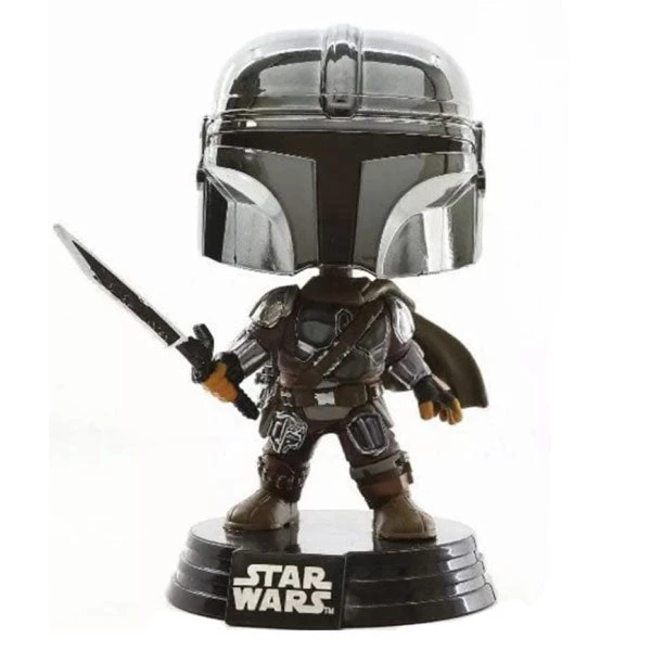 Gametraders Rouse Hill Star Wars: The Mandalorian - Mandalorian With DarkSaber Glow Metallic US Excl Pop! Vinyl Pop Vinyls 3 Gametraders Rouse Hill Star Wars: The Mandalorian - Mandalorian With DarkSaber Glow Metallic US Excl Pop! Vinyl Pop Vinyls