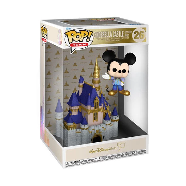 Gametraders Rouse Hill Disney World - Cinderella Castle With Mickey Mouse 50th Anniversary Pop! Town Pop Vinyls 4 Gametraders Rouse Hill Disney World - Cinderella Castle With Mickey Mouse 50th Anniversary Pop! Town Pop Vinyls