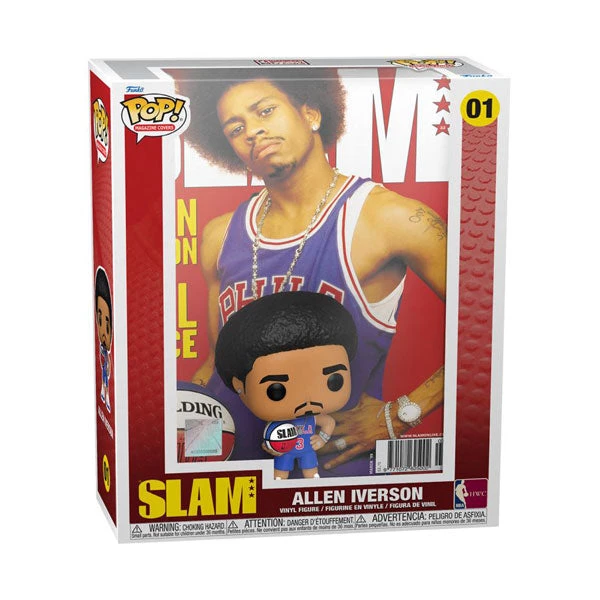 Gametraders Rouse Hill Pop Vinyls NBA: SLAM - Allen Iverson Pop! Cover 3 Gametraders Rouse Hill Pop Vinyls NBA: SLAM - Allen Iverson Pop! Cover