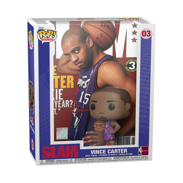 Gametraders Rouse Hill Pop Vinyls NBA: SLAM - Vince Carter Pop! Cover 3 Gametraders Rouse Hill Pop Vinyls NBA: SLAM - Vince Carter Pop! Cover