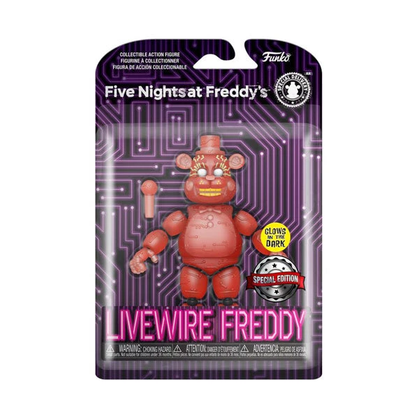 Gametraders Rouse Hill Collectables Five Nights At Freddy's: Special Delivery - Livewire Freddy Glow US Exclusive Action Figure 4 Gametraders Rouse Hill Collectables Five Nights At Freddy's: Special Delivery - Livewire Freddy Glow US Exclusive Action Figure