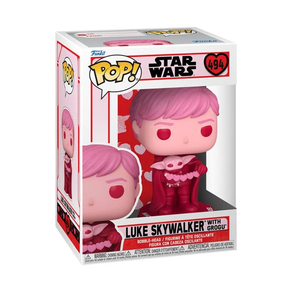 Gametraders Rouse Hill Star Wars: The Mandalorian - Luke & Grogu Valentine Pop! Vinyl Pop Vinyls 4 Gametraders Rouse Hill Star Wars: The Mandalorian - Luke & Grogu Valentine Pop! Vinyl Pop Vinyls