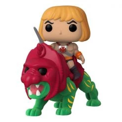 Gametraders Rouse Hill Pop Vinyls Masters Of The Universe - He-Man On Battlecat Flocked US Exclusive Pop! Ride