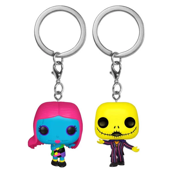 Gametraders Rouse Hill Pop Vinyls The Nightmare Before Christmas - Jack & Sally Black Light US Exclusive Pocket Pop! Keychain 2-Pack 4 Gametraders Rouse Hill Pop Vinyls The Nightmare Before Christmas - Jack & Sally Black Light US Exclusive Pocket Pop! Keychain 2-Pack