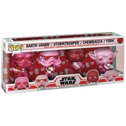 Gametraders Rouse Hill Star Wars - Valentine US Exclusive Diamond Glitter Pop! Vinyl 4-Pack Pop Vinyls
