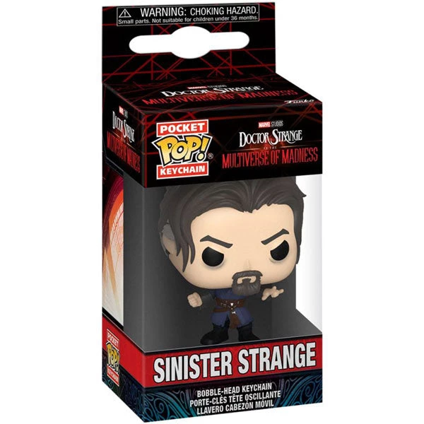Gametraders Rouse Hill Doctor Strange 2: Multiverse Of Madness - Sinister Strange Pocket Pop! Keychain Pop Vinyls 4 Gametraders Rouse Hill Doctor Strange 2: Multiverse Of Madness - Sinister Strange Pocket Pop! Keychain Pop Vinyls