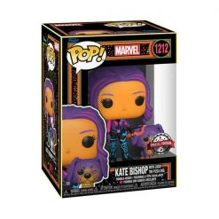 Gametraders Rouse Hill Hawkeye - Kate Bishop & Lucky Black Light US Exclusive Pop! Vinyl