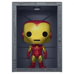 Gametraders Rouse Hill Marvel Comics - Hall Of Armor: Iron Man Model IV Metallic US Exclusive Pop! Deluxe