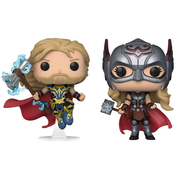 Gametraders Rouse Hill Thor 4: Love And Thunder - Thor & Mighty Thor US Exclusive Pop! 2-Pack Pop Vinyls 5 Gametraders Rouse Hill Thor 4: Love And Thunder - Thor & Mighty Thor US Exclusive Pop! 2-Pack Pop Vinyls