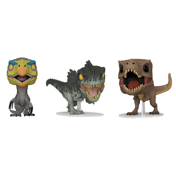 Gametraders Rouse Hill Pop Vinyls Jurassic World 3: Dominion - Dinosaurs US Exclusive Pop! 3-Pack 5 Gametraders Rouse Hill Pop Vinyls Jurassic World 3: Dominion - Dinosaurs US Exclusive Pop! 3-Pack