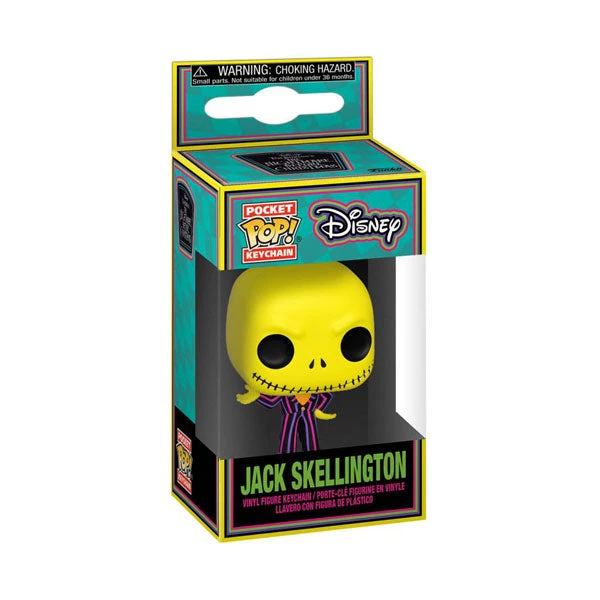 Gametraders Rouse Hill The Nightmare Before Christmas - Jack Black Light Pocket Pop! Keychain 4 Gametraders Rouse Hill The Nightmare Before Christmas - Jack Black Light Pocket Pop! Keychain