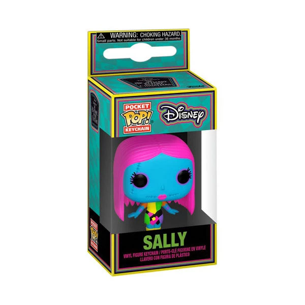 Gametraders Rouse Hill The Nightmare Before Christmas - Sally Black Light Pocket Pop! Keychain 4 Gametraders Rouse Hill The Nightmare Before Christmas - Sally Black Light Pocket Pop! Keychain