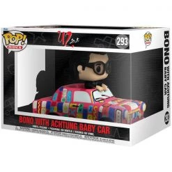 Gametraders Rouse Hill Pop Vinyls U2 - Bono With Achtung Baby Car Pop! Ride