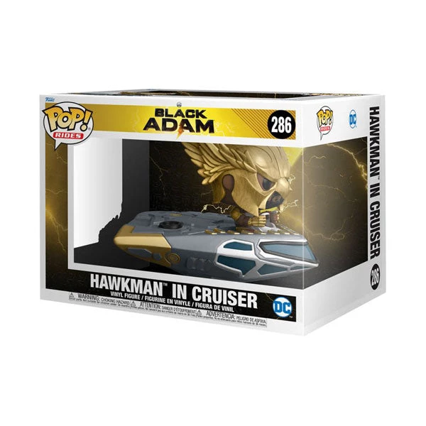 Gametraders Rouse Hill Pop Vinyls Black Adam (2022) - Hawkman In Cruiser Pop! Ride 4 Gametraders Rouse Hill Pop Vinyls Black Adam (2022) - Hawkman In Cruiser Pop! Ride