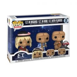 Gametraders Rouse Hill E.T. The Extra-Terrestrial - E.T. In Disguise, In Robe & With Flowers US Exclusive Pop! 3-Pack Pop Vinyls 6 Gametraders Rouse Hill E.T. The Extra-Terrestrial - E.T. In Disguise, In Robe & With Flowers US Exclusive Pop! 3-Pack Pop Vinyls