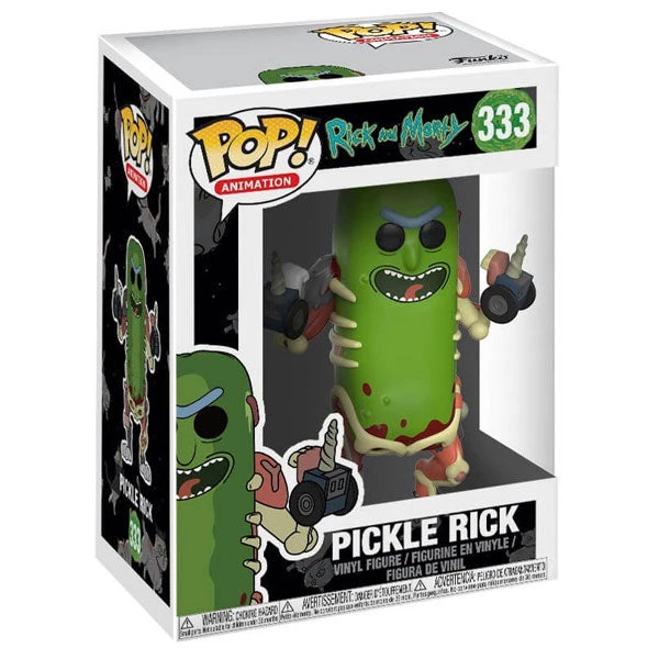Funko Rick And Morty - Pickle Rick Pop! Vinyl Pop Vinyls 4 Funko Rick And Morty - Pickle Rick Pop! Vinyl Pop Vinyls