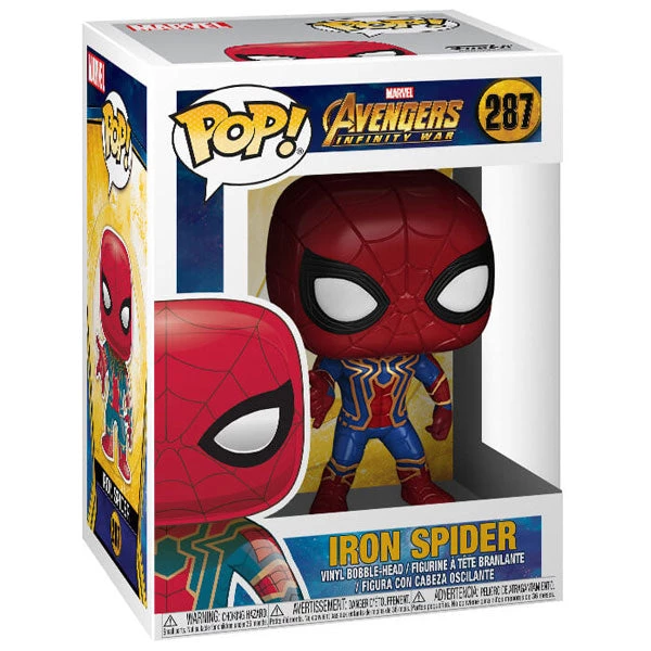 Funko Pop Vinyls Avengers Infinity War: Iron Spider Pop! Vinyl 4 Funko Pop Vinyls Avengers Infinity War: Iron Spider Pop! Vinyl