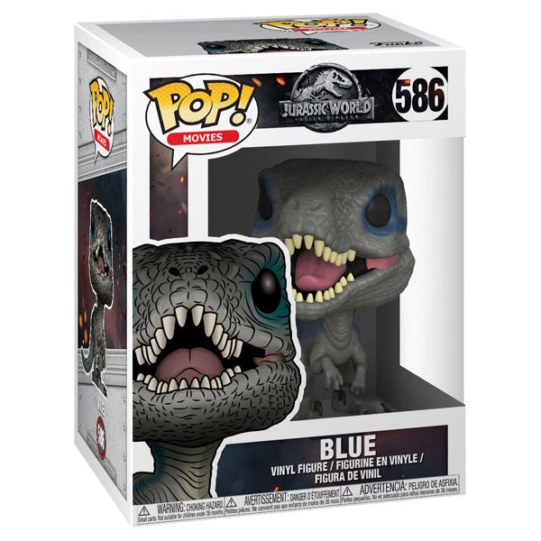Funko Jurassic World 2 - Fallen Kingdom - Blue Pop Vinyl Pop Vinyls 4 Funko Jurassic World 2 - Fallen Kingdom - Blue Pop Vinyl Pop Vinyls