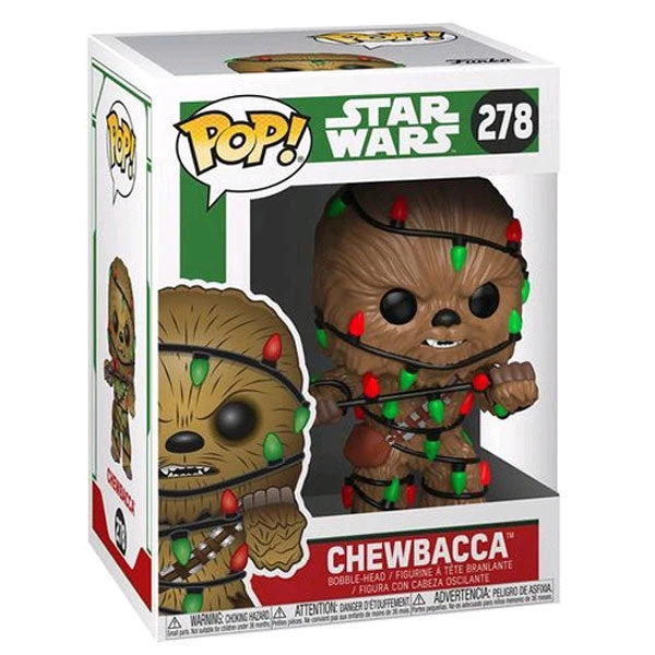 Funko Pop Vinyls Star Wars - Chewbacca With Lights Pop! Vinyl 4 Funko Pop Vinyls Star Wars - Chewbacca With Lights Pop! Vinyl
