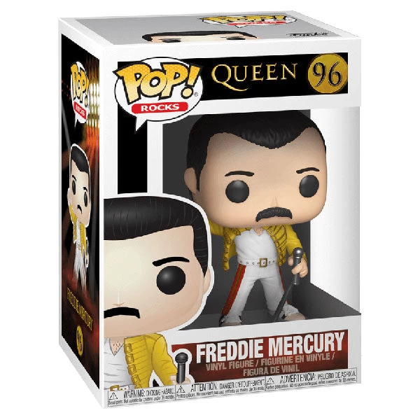 Gametraders Rouse Hill Pop Vinyls Queen - Freddie Mercury Wembley 1986 Pop! Vinyl 4 Gametraders Rouse Hill Pop Vinyls Queen - Freddie Mercury Wembley 1986 Pop! Vinyl