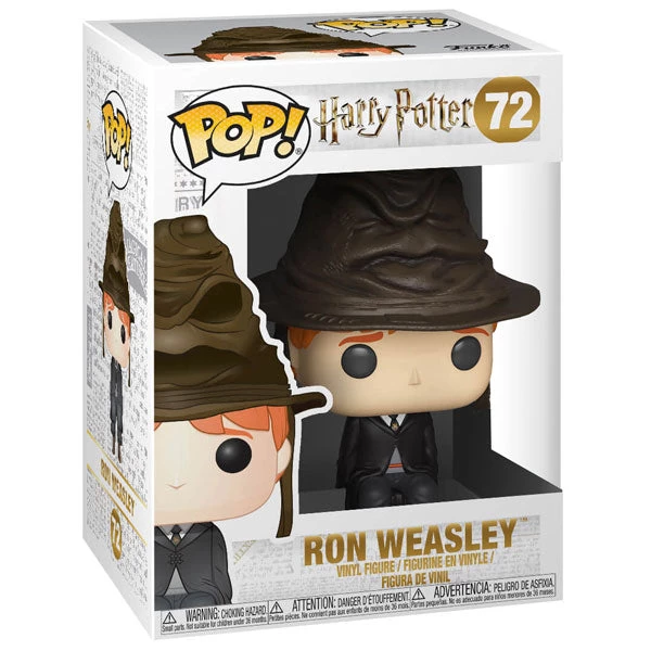 Gametraders Rouse Hill Harry Potter - Ron Weasley With Sorting Hat US Exclusive Pop! Vinyl Pop Vinyls 4 Gametraders Rouse Hill Harry Potter - Ron Weasley With Sorting Hat US Exclusive Pop! Vinyl Pop Vinyls