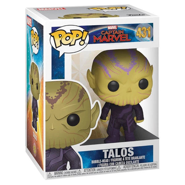 Gametraders Rouse Hill Pop Vinyls Captain Marvel - Talos Pop! 4 Gametraders Rouse Hill Pop Vinyls Captain Marvel - Talos Pop!