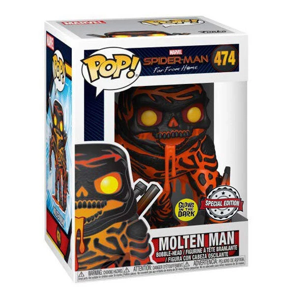 Gametraders Rouse Hill Spider-Man: Far From Home - Molten Man Glow US Exclusive Pop! Vinyl Pop Vinyls 4 Gametraders Rouse Hill Spider-Man: Far From Home - Molten Man Glow US Exclusive Pop! Vinyl Pop Vinyls