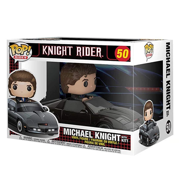 Funko Knight Rider - Michael Knight With KITT Pop! Ride 4 Funko Knight Rider - Michael Knight With KITT Pop! Ride