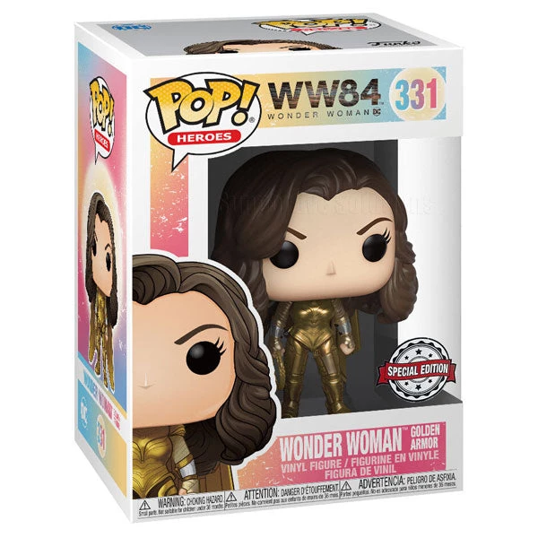 Gametraders Rouse Hill Pop Vinyls Wonder Woman: 1984 - Wonder Woman Gold No Wings US Exclusive Pop! Vinyl 4 Gametraders Rouse Hill Pop Vinyls Wonder Woman: 1984 - Wonder Woman Gold No Wings US Exclusive Pop! Vinyl