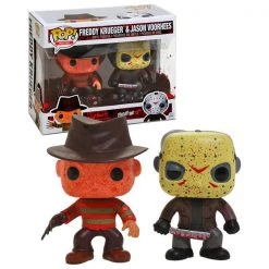 Funko Pop Vinyls Freddy Vs Jason - Freddy Krueger & Jason Voorhees Bloody US Exclusive Pop! Vinyl 2-Pack