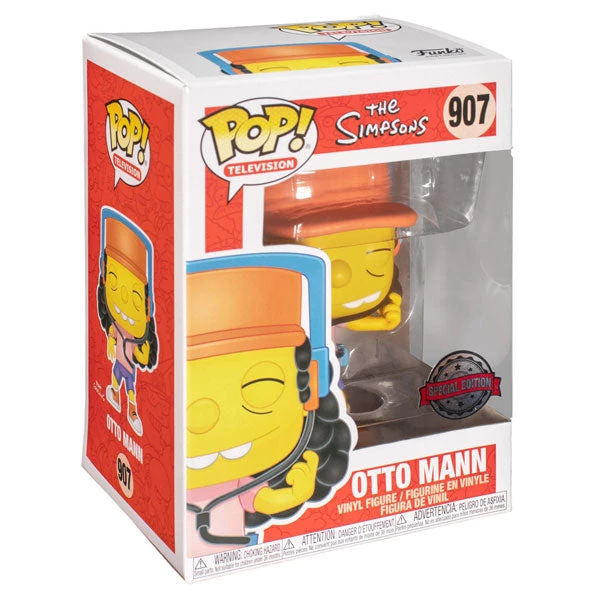 Gametraders Rouse Hill Pop Vinyls The Simpsons - Otto Mann US Exclusive Pop! Vinyl 4 Gametraders Rouse Hill Pop Vinyls The Simpsons - Otto Mann US Exclusive Pop! Vinyl