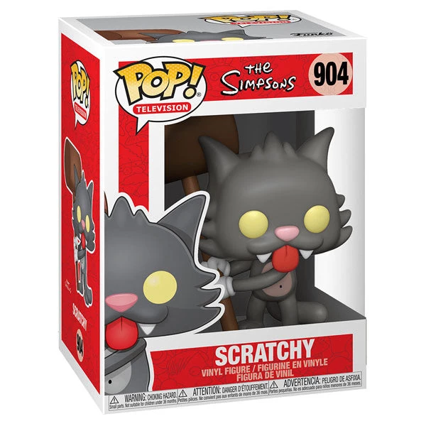 Gametraders Rouse Hill Pop Vinyls The Simpsons - Scratchy Pop! Vinyl 4 Gametraders Rouse Hill Pop Vinyls The Simpsons - Scratchy Pop! Vinyl