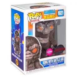 Gametraders Rouse Hill Godzilla Vs Kong - King Kong With Scepter Flocked US Exclusive Pop! Vinyl