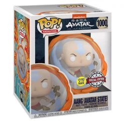 Gametraders Rouse Hill Avatar: The Last Airbender - Aang Avatar State Glow US Exclusive 6" Pop! Vinyl Pop Vinyls