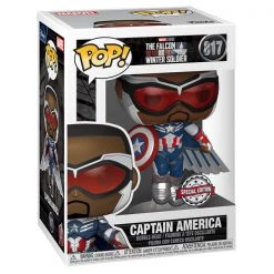 Gametraders Rouse Hill The Falcon And The Winter Soldier - Captain America Flying US Exclusive Pop! Vinyl