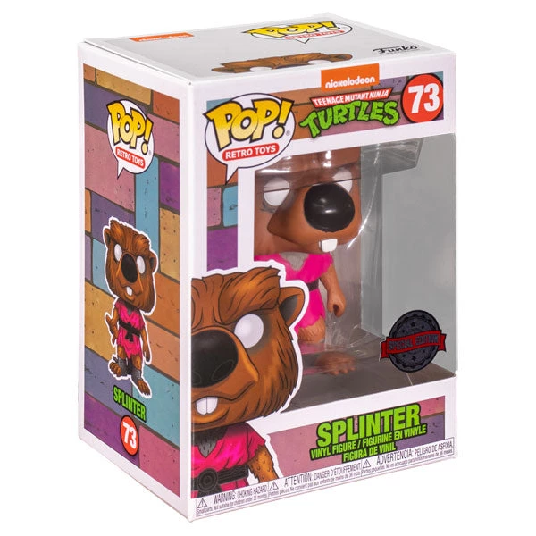 Gametraders Rouse Hill Teenage Mutant Ninja Turtles - Splinter US Exclusive Pop! Vinyl Pop Vinyls 4 Gametraders Rouse Hill Teenage Mutant Ninja Turtles - Splinter US Exclusive Pop! Vinyl Pop Vinyls