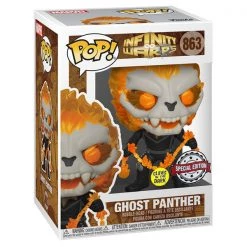 Gametraders Rouse Hill Pop Vinyls Infinity Warps - Ghost Panther Glow US Exclusive Pop! Vinyl