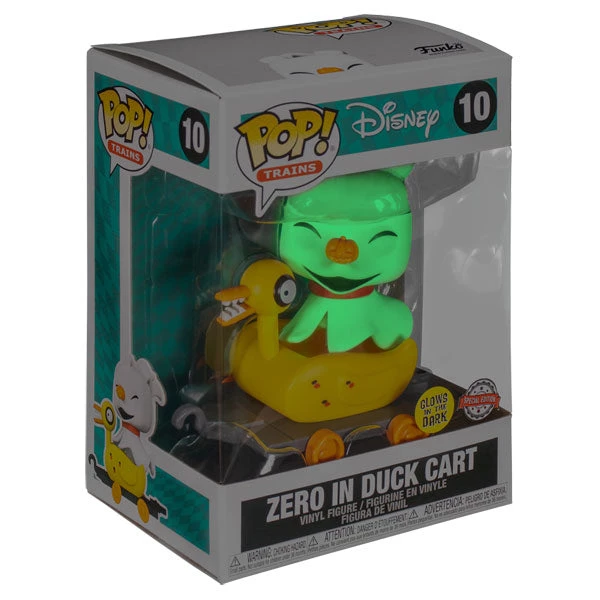 Gametraders Rouse Hill The Nightmare Before Christmas - Zero In Duck Cart Glow US Exclusive Pop! Vinyl 4 Gametraders Rouse Hill The Nightmare Before Christmas - Zero In Duck Cart Glow US Exclusive Pop! Vinyl