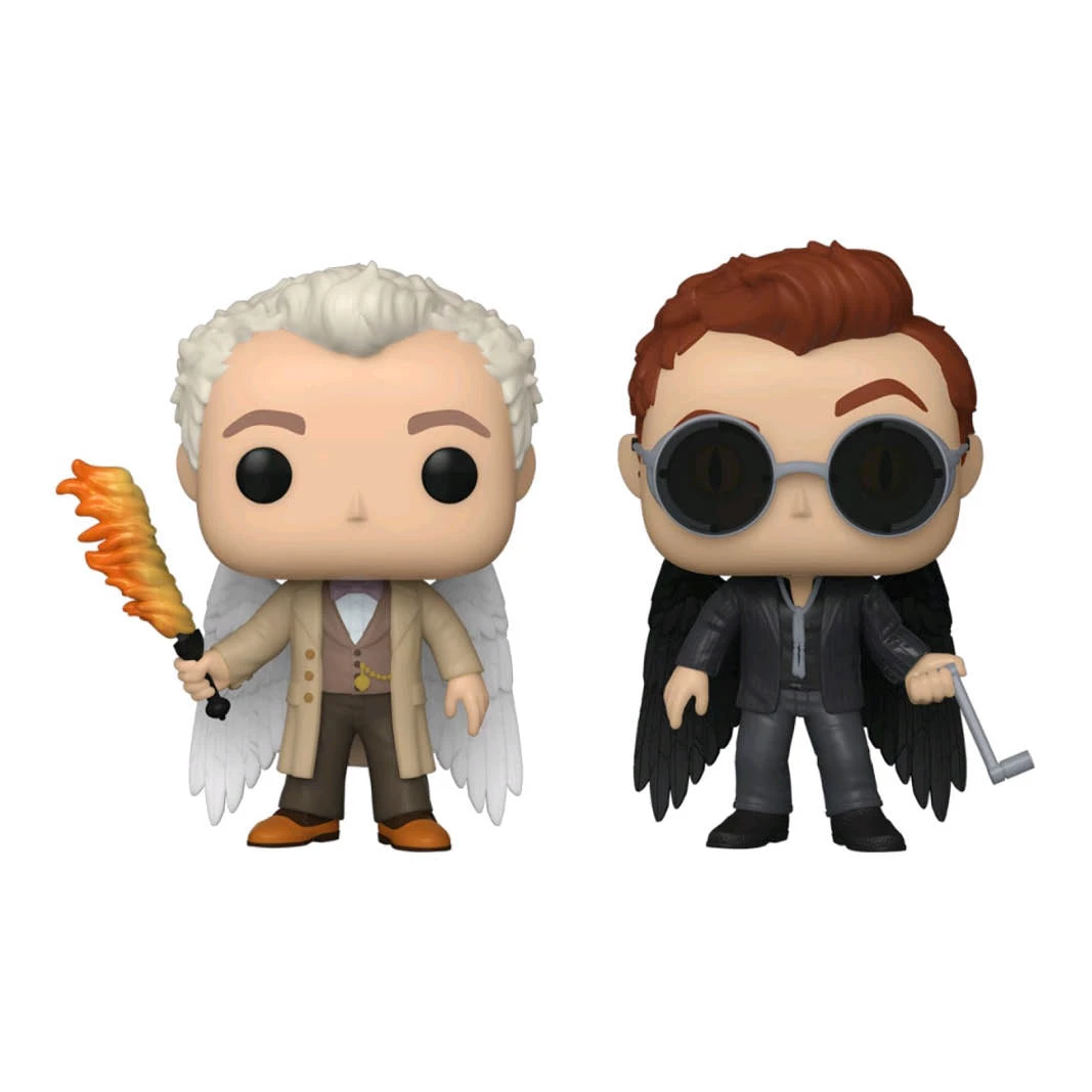 Gametraders Rouse Hill Good Omens - Aziraphale & Crowley With Wings Specialty Series Exclusive Pop! Vinyl 2-pack 5 Gametraders Rouse Hill Good Omens - Aziraphale & Crowley With Wings Specialty Series Exclusive Pop! Vinyl 2-pack