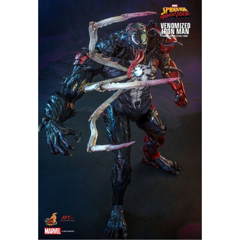Gametraders Rouse Hill Collectables Venom - Venomized Iron Man 1:6 Scale 12" Action Figure 5 Gametraders Rouse Hill Collectables Venom - Venomized Iron Man 1:6 Scale 12" Action Figure