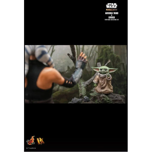 Gametraders Rouse Hill Collectables Star Wars: The Mandalorian - Ahsoka Tano And Grogu 1:6 Scale 12" Action Figure Set 8 Gametraders Rouse Hill Collectables Star Wars: The Mandalorian - Ahsoka Tano And Grogu 1:6 Scale 12" Action Figure Set