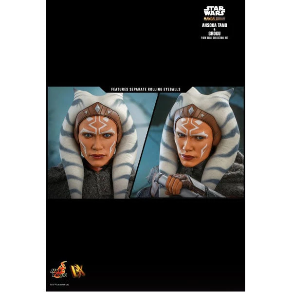 Gametraders Rouse Hill Collectables Star Wars: The Mandalorian - Ahsoka Tano And Grogu 1:6 Scale 12" Action Figure Set 12 Gametraders Rouse Hill Collectables Star Wars: The Mandalorian - Ahsoka Tano And Grogu 1:6 Scale 12" Action Figure Set