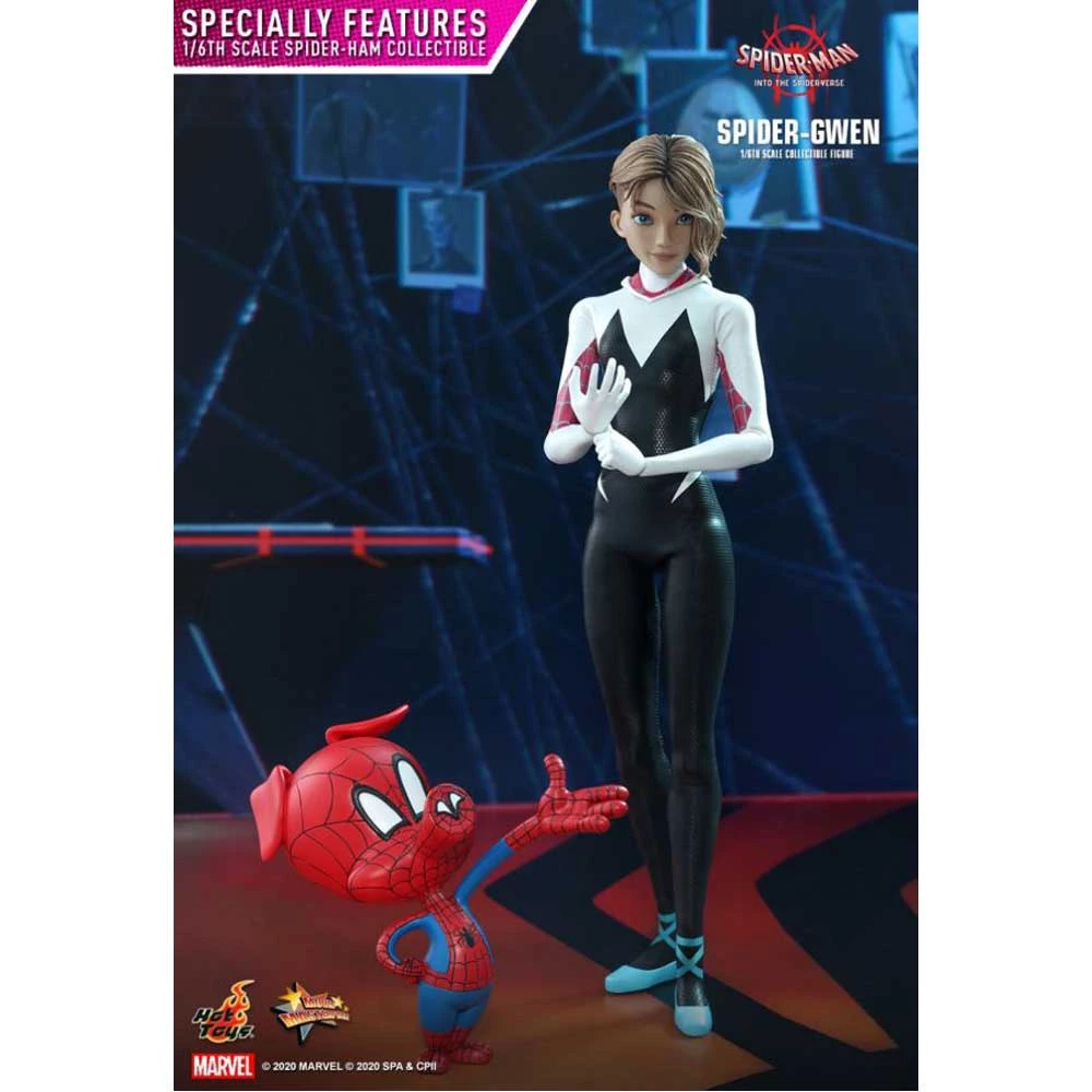 Gametraders Blacktown Collectables Spider-Man: Into The Spider-Verse - Spider-Gwen 1:6 Scale 12" Action Figure 6 Gametraders Blacktown Collectables Spider-Man: Into The Spider-Verse - Spider-Gwen 1:6 Scale 12" Action Figure