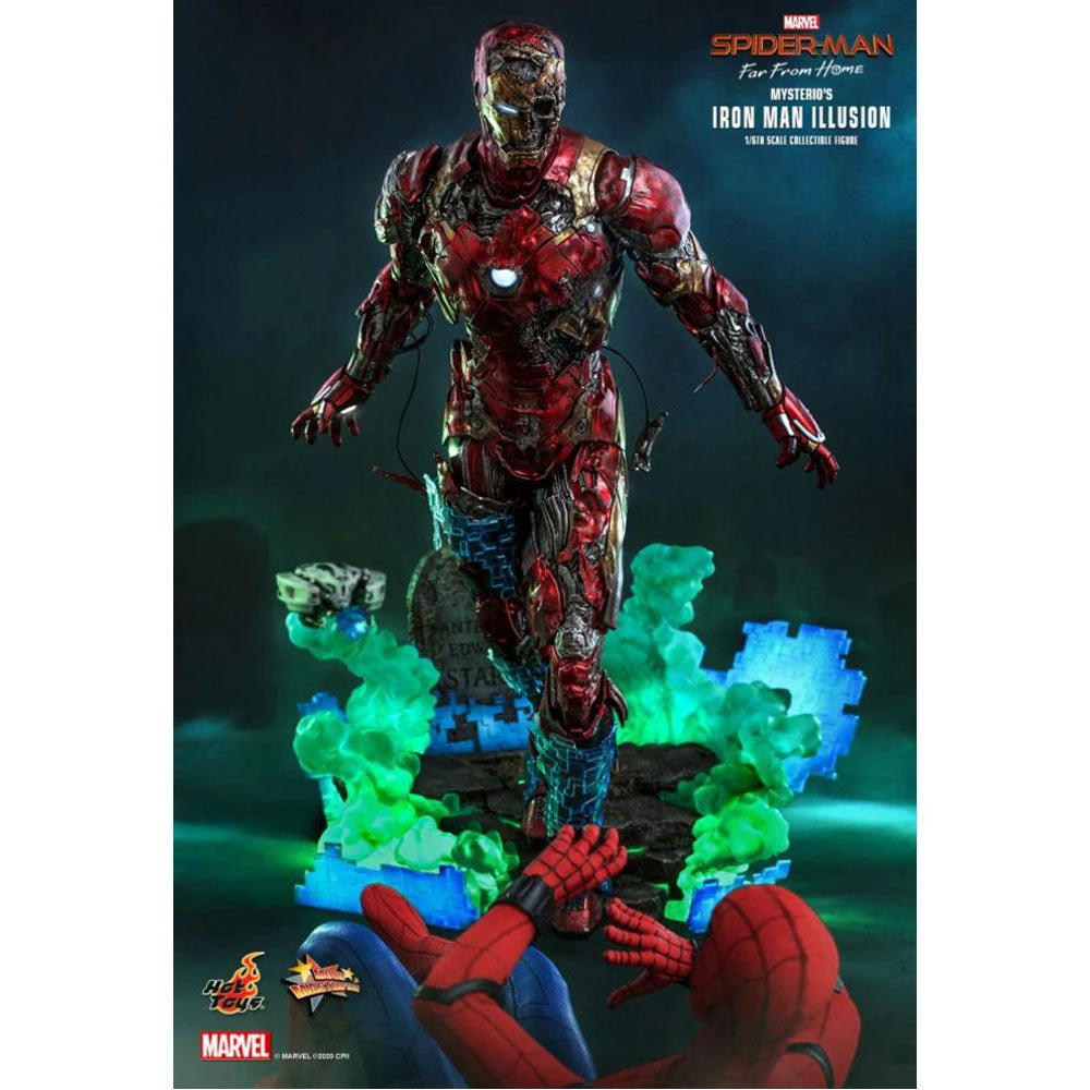 Gametraders Rouse Hill Spiderman: Far From Home - Mysterios Iron ManIllusion 1:6 Scale 12" Action Figure Collectables 3 Gametraders Rouse Hill Spiderman: Far From Home - Mysterios Iron ManIllusion 1:6 Scale 12" Action Figure Collectables