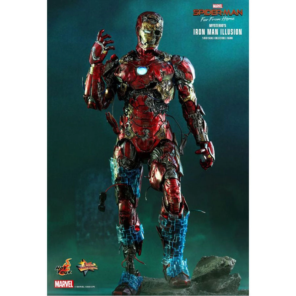 Gametraders Rouse Hill Spiderman: Far From Home - Mysterios Iron ManIllusion 1:6 Scale 12" Action Figure Collectables 4 Gametraders Rouse Hill Spiderman: Far From Home - Mysterios Iron ManIllusion 1:6 Scale 12" Action Figure Collectables