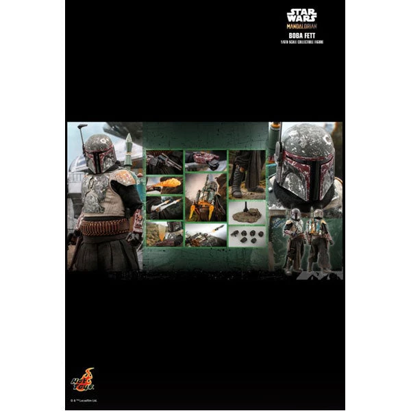 Gametraders Rouse Hill Star Wars: The Mandalorian - Boba Fett 1:6 Scale 12" Action Figure Collectables 11 Gametraders Rouse Hill Star Wars: The Mandalorian - Boba Fett 1:6 Scale 12" Action Figure Collectables