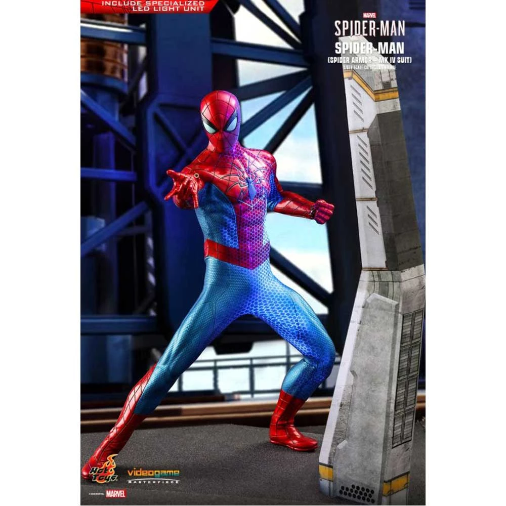 Gametraders Blacktown SpiderMan (Video Game 2019) - Spider Armor Mark IV 1:6 Scale 12" Action Figure Collectables 14 Gametraders Blacktown SpiderMan (Video Game 2019) - Spider Armor Mark IV 1:6 Scale 12" Action Figure Collectables