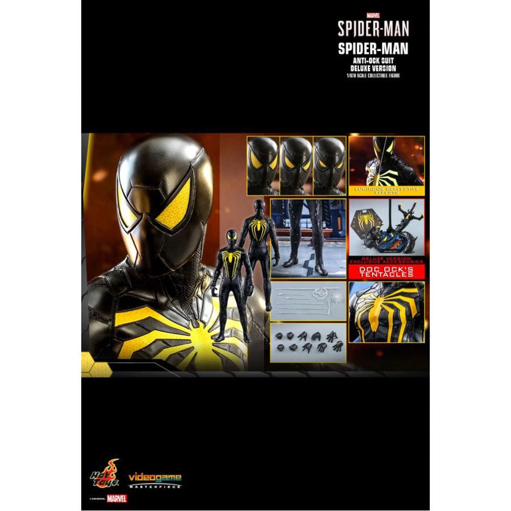 Gametraders Rouse Hill Spider-Man (VG2019) - Anti-Ock Suit Deluxe 1:6 Scale 12" Action Figure 16 Gametraders Rouse Hill Spider-Man (VG2019) - Anti-Ock Suit Deluxe 1:6 Scale 12" Action Figure