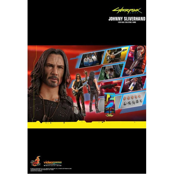 Gametraders Rouse Hill Collectables Cyberpunk 2077 - Johnny Silverhand 1:6 Scale 12" Action Figure 9 Gametraders Rouse Hill Collectables Cyberpunk 2077 - Johnny Silverhand 1:6 Scale 12" Action Figure